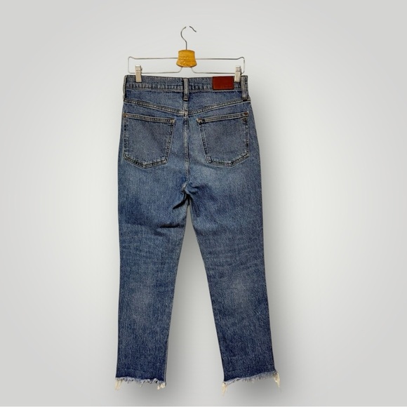 Madewell The Perfect Vintage Crop Jean in Ainsworth Wash Sz 27 - Picture 9 of 15
